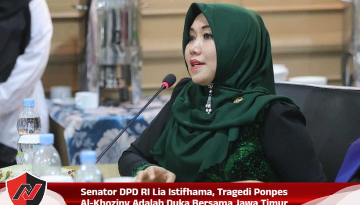 Senator DPD RI Lia Istifhama, Tragedi Ponpes Al-Khoziny Adalah Duka Bersama Jawa Timur