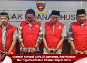 Skandal Korupsi BSPS Di Sumenep, Koordinator Dan Tiga Fasilitator Ditahan Kejati Jatim
