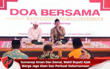 Sumenep Aman Dan Damai, Wakil Bupati Ajak Warga Jaga Alam Dan Perkuat Kebersamaan