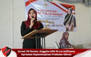 Survei 79 Persen, Anggota DPD RI Lia Istifhama Apresiasi Kepemimpinan Prabowo Gibran