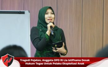 Tragedi Pejaten, Anggota DPD RI Lia Istifhama Desak Hukum Tegas Untuk Pelaku Eksploitasi Anak