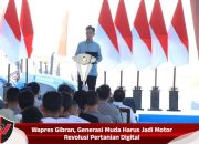Wapres Gibran, Generasi Muda Harus Jadi Motor Revolusi Pertanian Digital