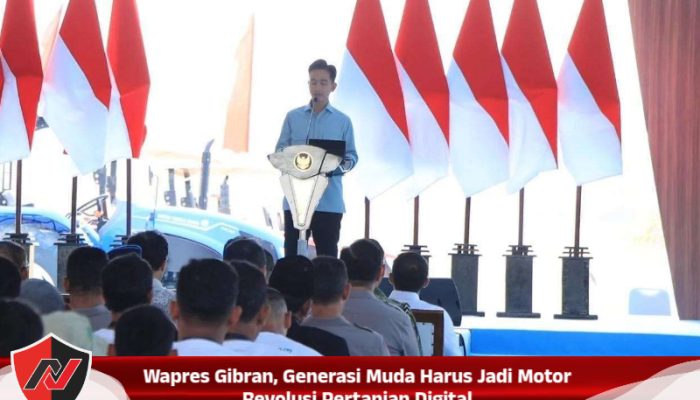 Wapres Gibran, Generasi Muda Harus Jadi Motor Revolusi Pertanian Digital