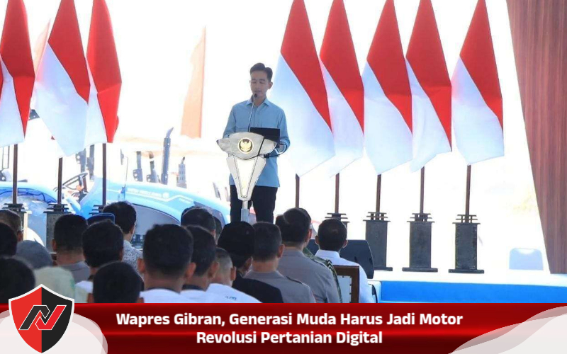 Wapres Gibran, Generasi Muda Harus Jadi Motor Revolusi Pertanian Digital