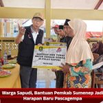 Warga Sapudi, Bantuan Pemkab Sumenep Jadi Harapan Baru Pascagempa