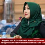Anggota DPD RI Lia Istifhama Apresiasi Prabowo Anugerahkan Gelar Pahlawan Nasional Ke Gus Dur