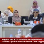 Anggota DPD RI Lia Istifhama Dorong UMKM HKTI Sidoarjo Ciptakan Identitas Produk Lokal Unggul