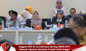 Anggota DPD RI Lia Istifhama Dorong UMKM HKTI Sidoarjo Ciptakan Identitas Produk Lokal Unggul