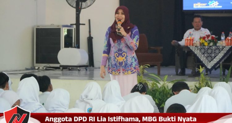 Anggota DPD RI Lia Istifhama, MBG Bukti Nyata Negara Hadir Untuk Anak Sekolah
