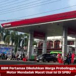 BBM Pertamax Dikeluhkan Warga Probolinggo, Motor Mendadak Macet Usai Isi Di SPBU