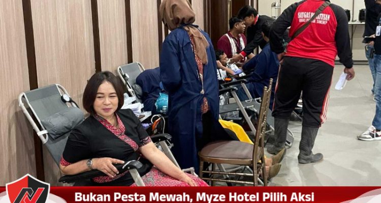 Bukan Pesta Mewah, Myze Hotel Pilih Aksi Sosial Di Hari Jadinya