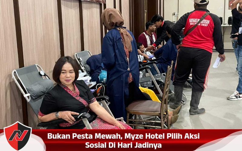 Bukan Pesta Mewah, Myze Hotel Pilih Aksi Sosial Di Hari Jadinya