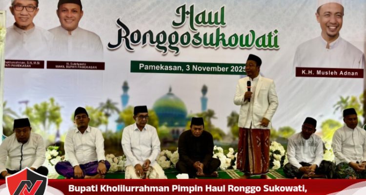 Bupati Kholilurrahman Pimpin Haul Ronggo Sukowati, Ajak Warga Pamekasan Jaga Spirit Syuhada