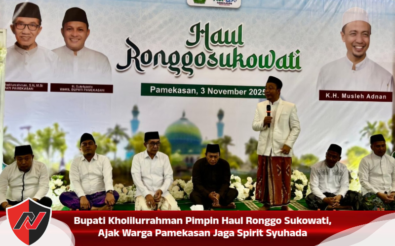 Bupati Kholilurrahman Pimpin Haul Ronggo Sukowati, Ajak Warga Pamekasan Jaga Spirit Syuhada