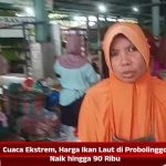 Cuaca Ekstrem, Harga Ikan Laut di Probolinggo Naik hingga 90 Ribu