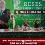DPRD Kota Probolinggo Desak Pemerintah Tidak Kurangi Dana BOSDA