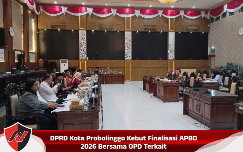DPRD Kota Probolinggo Kebut Finalisasi APBD 2026 Bersama OPD Terkait