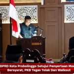 DPRD Kota Probolinggo Setujui Penyertaan Modal Bersyarat, PKB Tegas Tolak Dan Walkout