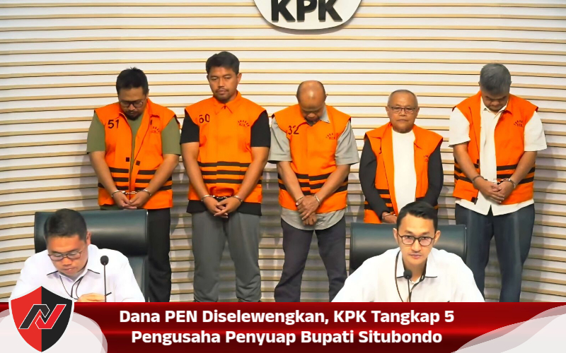 Dana PEN Diselewengkan, KPK Tangkap 5 Pengusaha Penyuap Bupati Situbondo