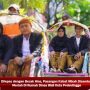 Dilepas dengan Becak Hias, Pasangan Itsbat Nikah Disambut Meriah Di Rumah Dinas Wali Kota Probolinggo