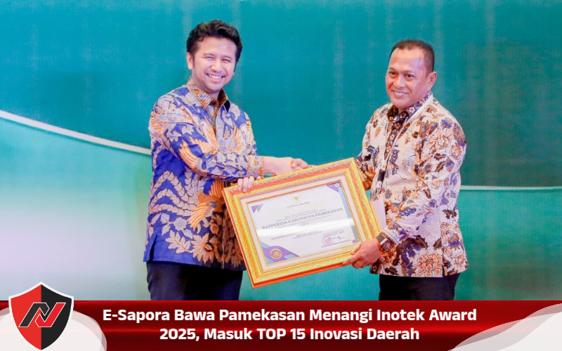 E-Sapora Bawa Pamekasan Menangi Inotek Award 2025, Masuk TOP 15 Inovasi Daerah