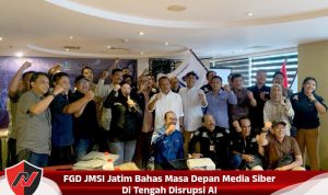 FGD JMSI Jatim Bahas Masa Depan Media Siber Di Tengah Disrupsi AI