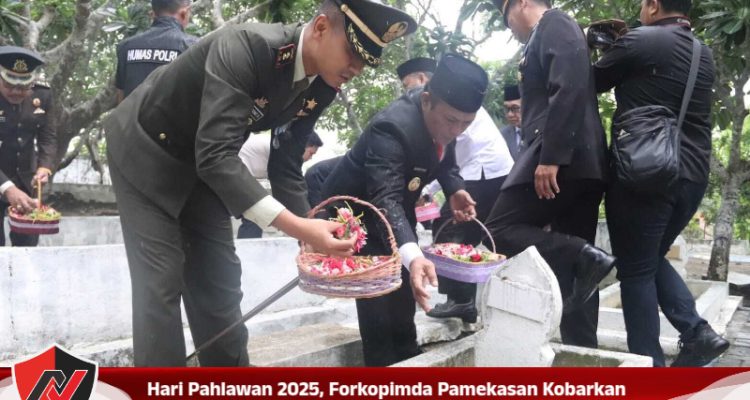 Hari Pahlawan 2025, Forkopimda Pamekasan Kobarkan Semangat Nasionalisme Di TMP Panglegur