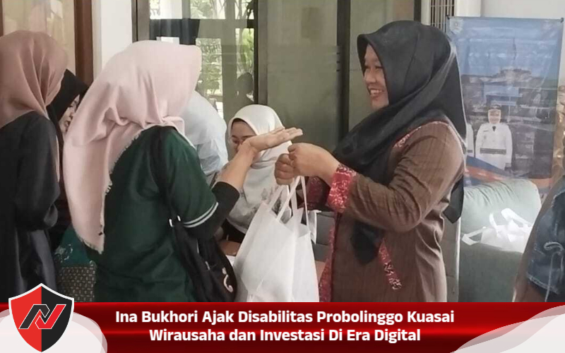 Ina Bukhori Ajak Disabilitas Probolinggo Kuasai Wirausaha dan Investasi Di Era Digital