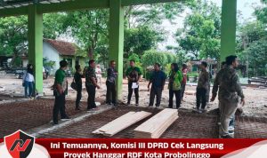 Ini Temuannya, Komisi III DPRD Cek Langsung Proyek Hanggar RDF Kota Probolinggo