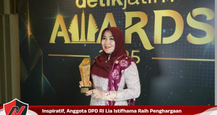 Inspiratif, Anggota DPD RI Lia Istifhama Raih Penghargaan Atas Kiprah Sosial Dan Pelayanan Publik