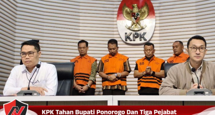 KPK Tahan Bupati Ponorogo Dan Tiga Pejabat Atas Dugaan Korupsi Proyek RSUD Harjono