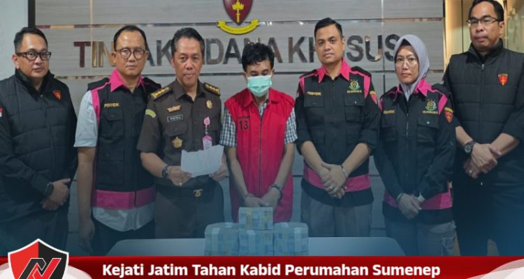 Kejati Jatim Tahan Kabid Perumahan Sumenep Terkait Dugaan Pungli Dana BSPS