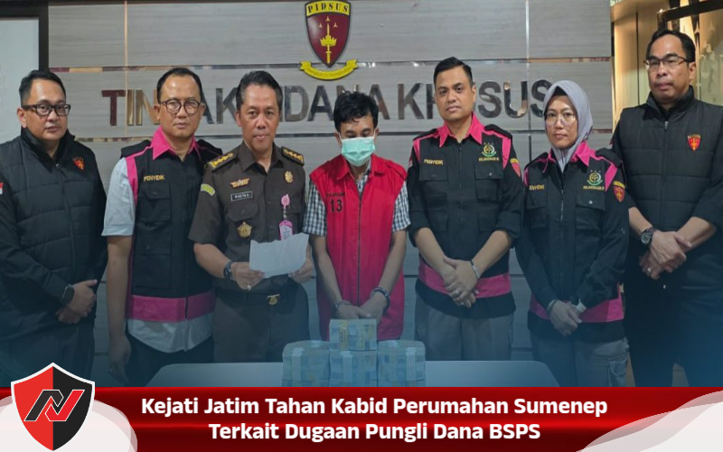 Kejati Jatim Tahan Kabid Perumahan Sumenep Terkait Dugaan Pungli Dana BSPS