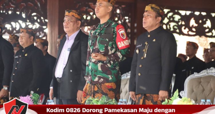 Kodim 0826 Dorong Pamekasan Maju dengan Semangat Gotong Royong