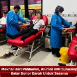 Maknai Hari Pahlawan, Alumni HMI Sumenep Gelar Donor Darah Untuk Sesama