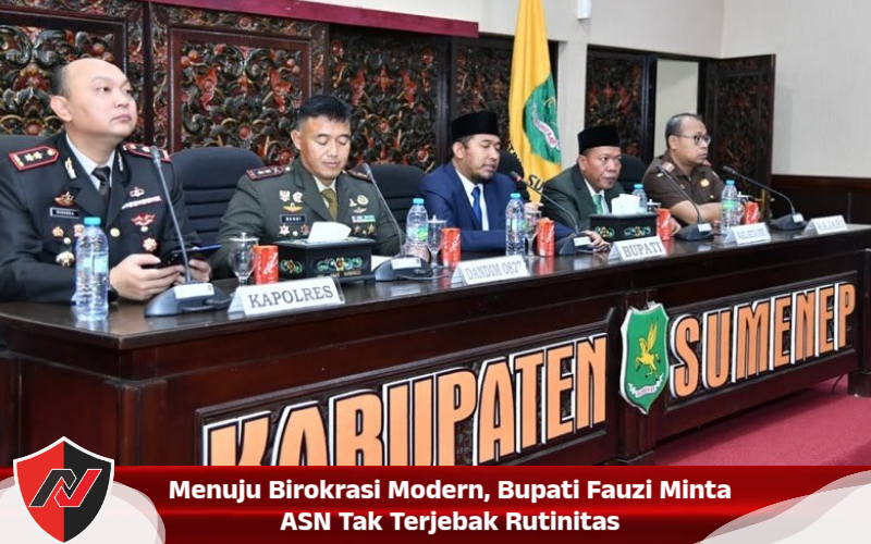 Menuju Birokrasi Modern, Bupati Fauzi Minta ASN Tak Terjebak Rutinitas