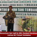 Momentum Hari Jadi Ke 495, Pemkab Pamekasan Cairkan BLT Petani Tembakau