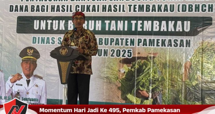 Momentum Hari Jadi Ke 495, Pemkab Pamekasan Cairkan BLT Petani Tembakau