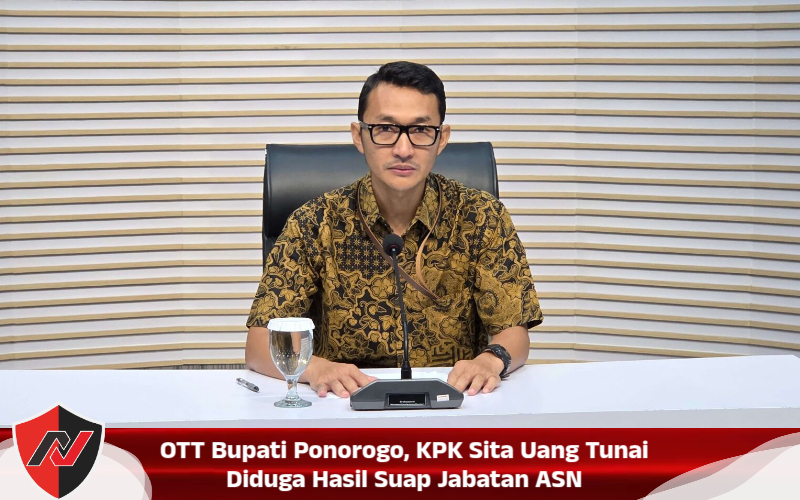OTT Bupati Ponorogo, KPK Sita Uang Tunai Diduga Hasil Suap Jabatan ASN