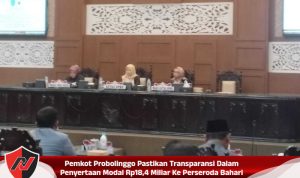 Pemkot Probolinggo Pastikan Transparansi Dalam Penyertaan Modal Rp18,4 Miliar Ke Perseroda Bahari Pemkot Probolinggo Pastikan Transparansi Dalam Penyertaan Modal Rp18,4 Miliar Ke Perseroda Bahari