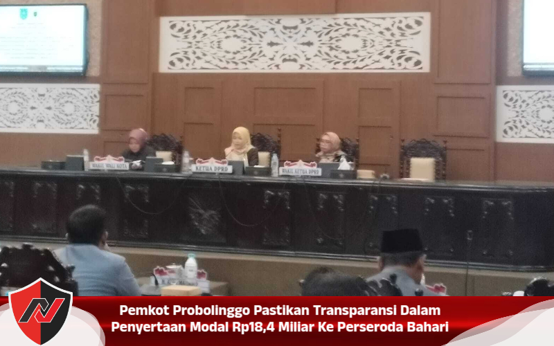 Pemkot Probolinggo Pastikan Transparansi Dalam Penyertaan Modal Rp18,4 Miliar Ke Perseroda Bahari