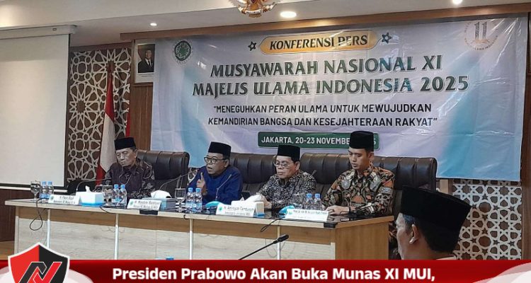 Presiden Prabowo Akan Buka Munas XI MUI, Bahas Fatwa Baru hingga Isu Palestina
