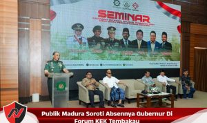 Publik Madura Soroti Absennya Gubernur Di Forum KEK Tembakau