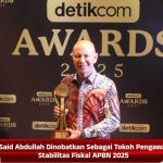 Said Abdullah Dinobatkan Sebagai Tokoh Pengawal Stabilitas Fiskal APBN 2025