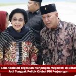 Said Abdullah Tegaskan Kunjungan Megawati Di Blitar Jadi Tonggak Politik Global PDI Perjuangan