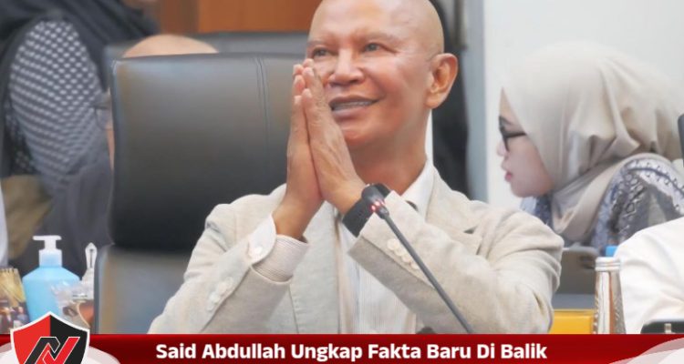 Said Abdullah Ungkap Fakta Baru Di Balik Restrukturisasi Utang Kereta Cepat Whoosh