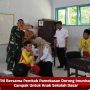 TNI Bersama Pemkab Pamekasan Dorong Imunisasi Campak Untuk Anak Sekolah Dasar