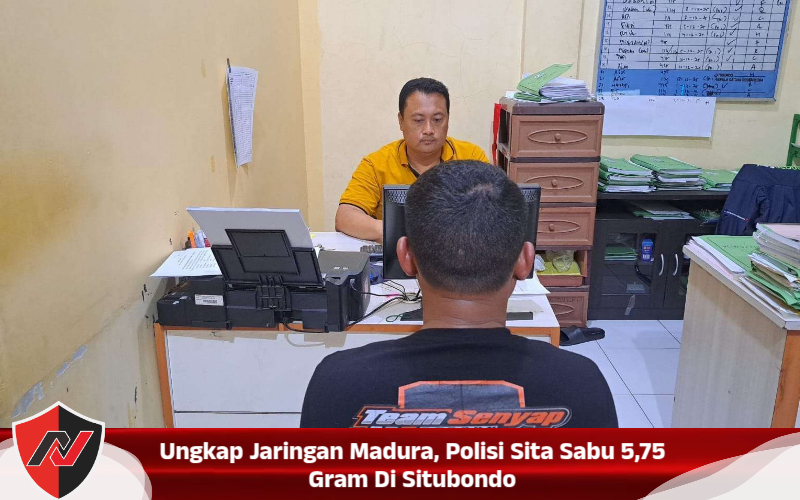Ungkap Jaringan Madura, Polisi Sita Sabu 5,75 Gram Di Situbondo