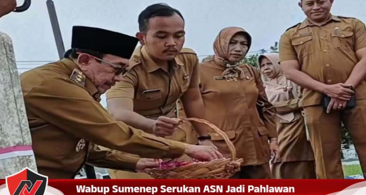 Wabup Sumenep Serukan ASN Jadi Pahlawan Lewat Pelayanan Publik Yang Bersih