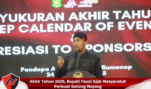Akhir Tahun 2025, Bupati Fauzi Ajak Masyarakat Perkuat Gotong Royong